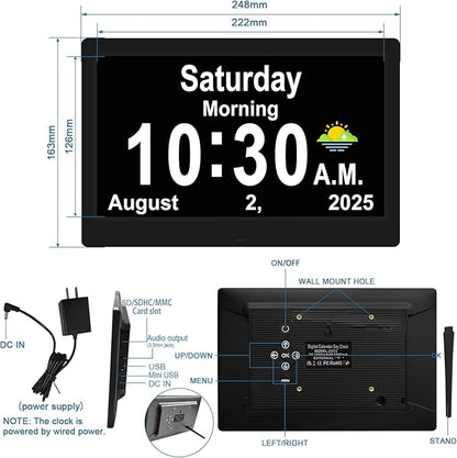 SSYA Dementia Clocks with Day and Date - Image 7