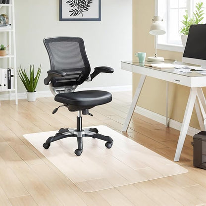 HOMEK Office Chair Mat for Hardwood Floor, 48” x 40” Crystal Clear Hard Floor - Image 7