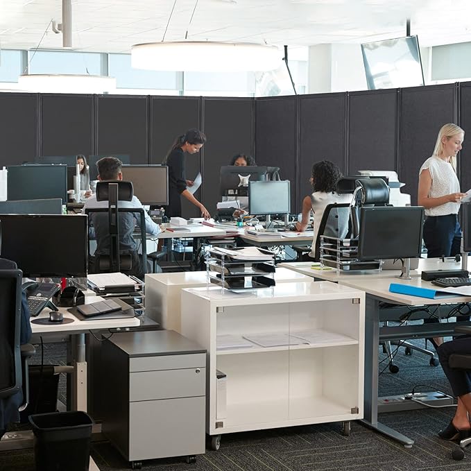 Strongbird Room Partition, Office Divider, Portable Commercial Screen Dividers - Image 4