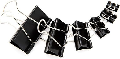 DSTELIN Binder Clips Paper Clamps Assorted Sizes 100 Count, X Large, X Small - Image 2