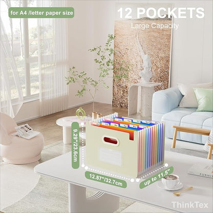 ThinkTex Accordion File Organizer, 12 - Image 2
