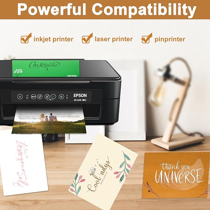 Silunkia 40 Sheets Gold Shimmer Cardstock 8.5 x 11 Certificate Paper, 75lb - Image 5