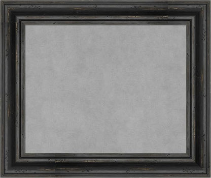 Amanti Art Black Framed Magnetic Board 21x25 Small Vision Board by AmantiArt