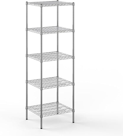 Regal Altair 21" Deep x 24" Wide x 74" Height Wire Shelving Kit | 5-Tier | NSF by Regal+Altair