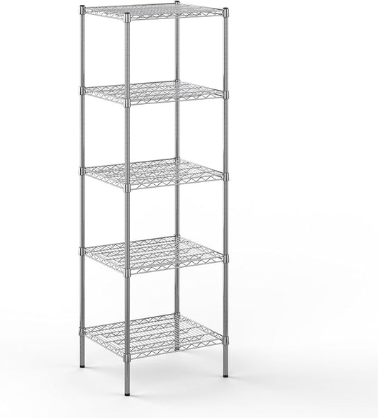 Regal Altair 21" Deep x 24" Wide x 74" Height Wire Shelving Kit | 5-Tier | NSF by Regal+Altair