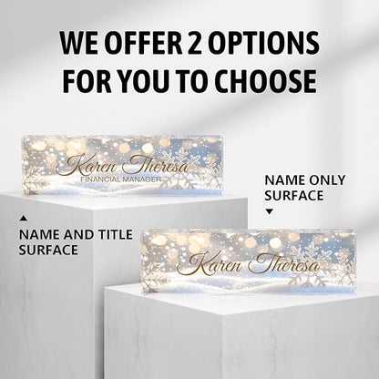 Custom Office Name Plate, Personalized Gifts - Image 6