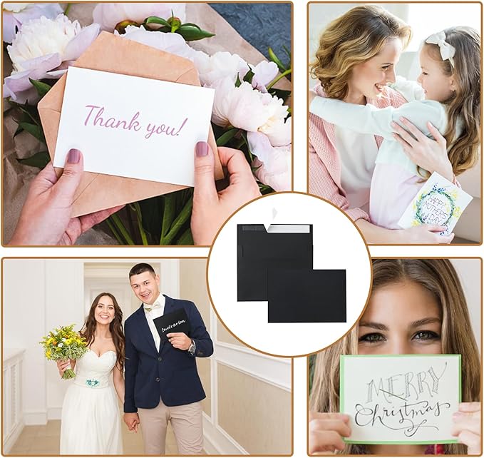 Silunkia Black Greeting Cards - Image 7