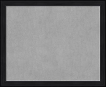Amanti Art Black Framed Magnetic Board 37x45 X-Large Vision Board by AmantiArt