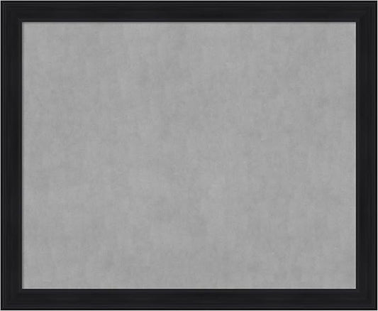 Amanti Art Black Framed Magnetic Board 37x45 X-Large Vision Board by AmantiArt