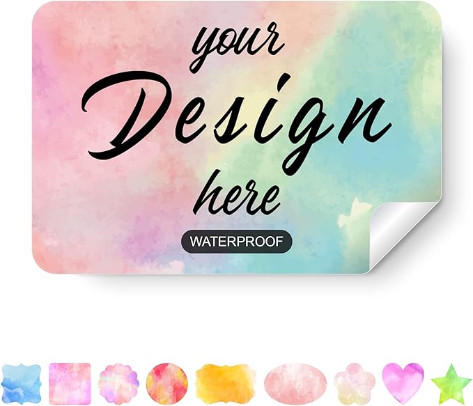 Custom Stickers Personalized Labels by AHEADGOODS