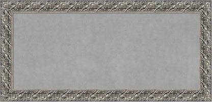 Amanti Art Silver Framed Magnetic Board 26x54 Oversize Vision Board by AmantiArt
