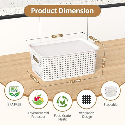 ZFTMRR Plastic Storage Basket - Image 2