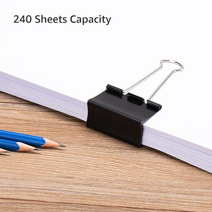 Amazon Basics Sturdy Binder Clips - Image 5
