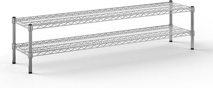Regal Altair 14" Deep x 60" Wide x 14" Height Wire Shelving Kit | 2-Tier | NSF by Regal+Altair
