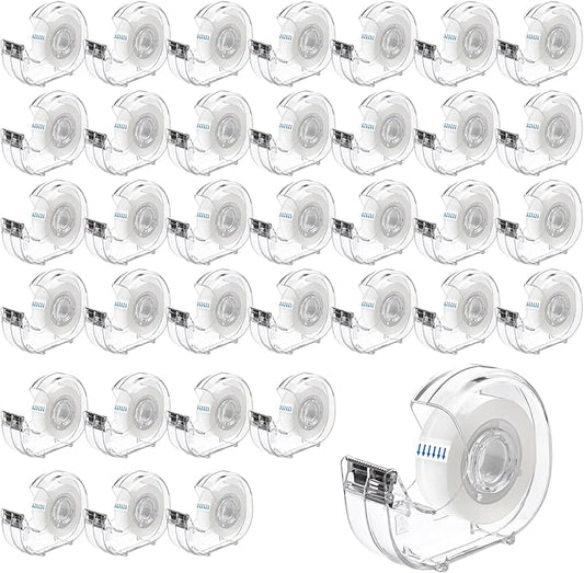 JEFURE 36 Pcs Transparent Tape by JEFURE