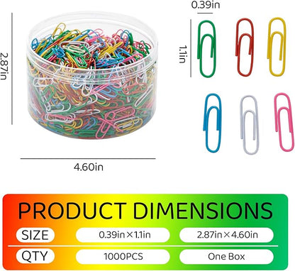 Paper Clips Colorful, Durable and Rustproof - Image 2