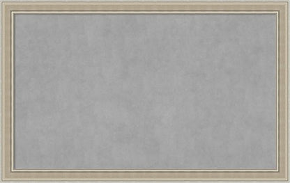 Amanti Art Silver Framed Magnetic Board 28x44 Large Vision Board by AmantiArt