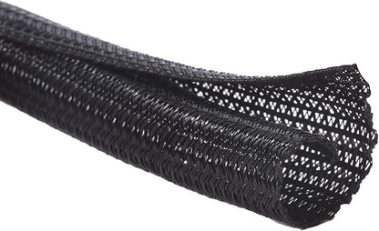 Alex Tech 10ft - 3/8 inch Cord Protector Wire Loom Tubing Cable Sleeve Split by AlexTech