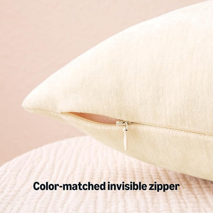 Amazon Basics Chenille Throw Pillow Covers, Home Decor Lumbar Cushion Cover - Image 5