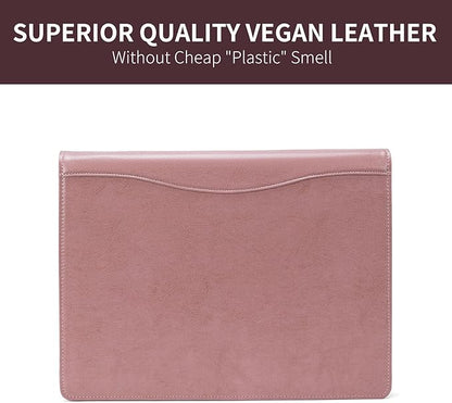 Geslun Personalized Vegan Leather 3 Ring Binder, Custom 8.5 x 11 Letter Size - Image 4