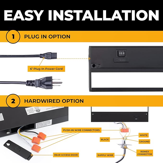 LED Under Cabinet Lighting Hardwired - Image 5