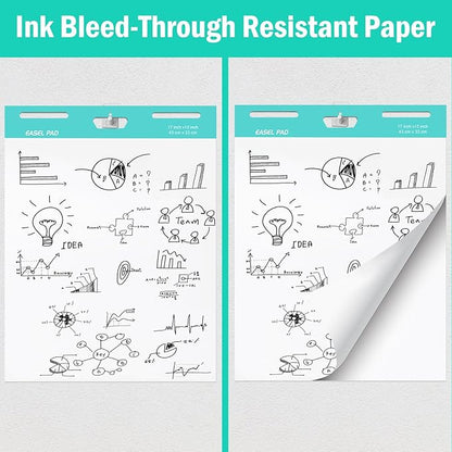 Riccioney Easel Pad, 13 x 17 In Anchor Chart Paper, 5 Pads Flip Chart Paper - Image 4