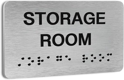 Storage Room Signs for Business and Office Sign, ADA Signs by Flyangle