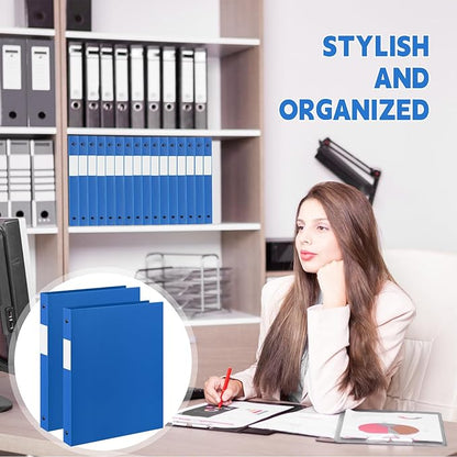 Henoyso 36 Pcs 3 Ring Binder 0.5 Inch Round Fits Letter Size 8.5'' x 11'' Paper - Image 6