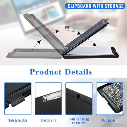 Ireer 12 Pcs Plastic Clipboard - Image 3
