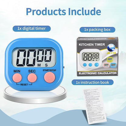 24 Pack Digital Kitchen Timer Magnetic Digital Timer - Image 3