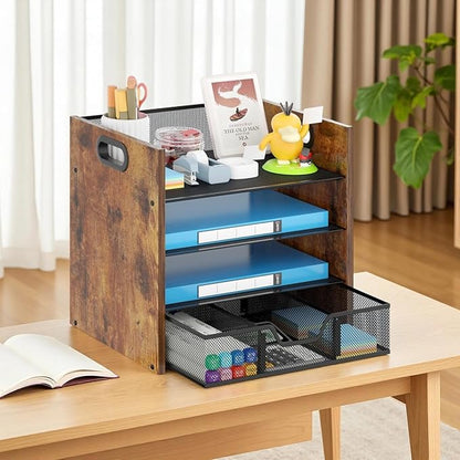 Boershun Wood Desk Organizer - Image 6