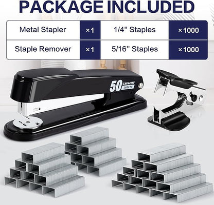 Deli Stapler Heavy Duty, Full Strip Staplers - Image 2