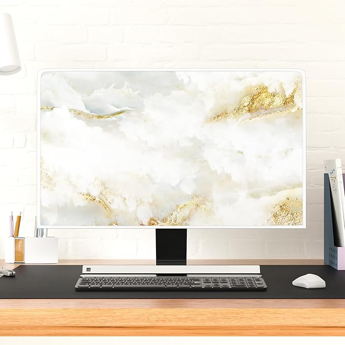 Baocicco White Gold TV Display Screen Cover - Image 4