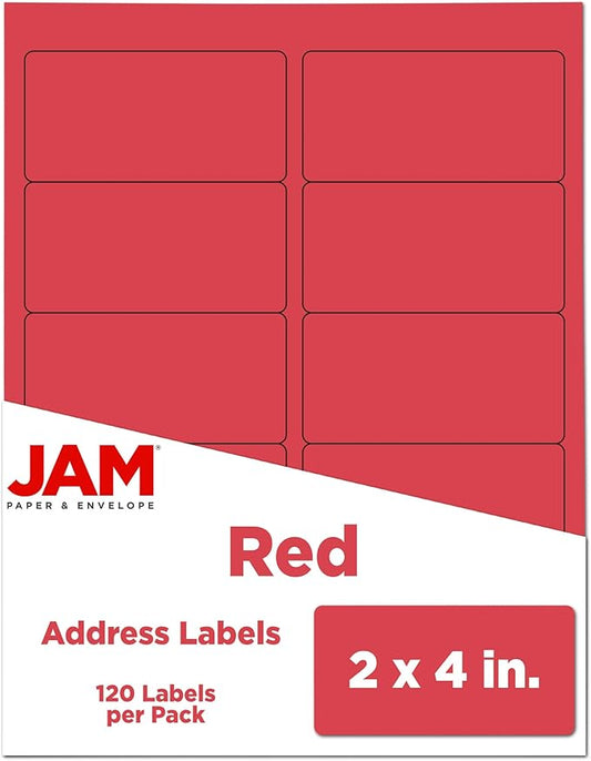 JAM PAPER Shipping Address Labels by JAMPaper