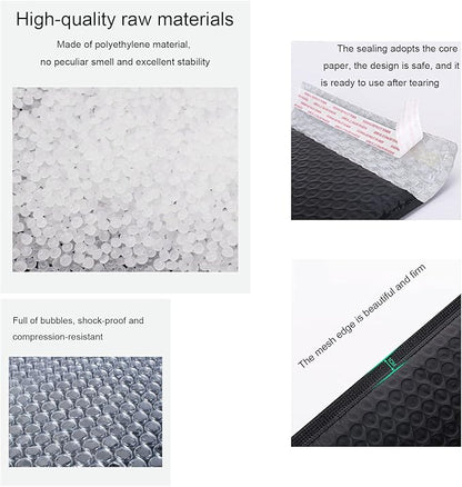 Shipping Bubble Mailers MEIANJU Padded Poly Mailer Envelopes L13xW10 inch - Image 3