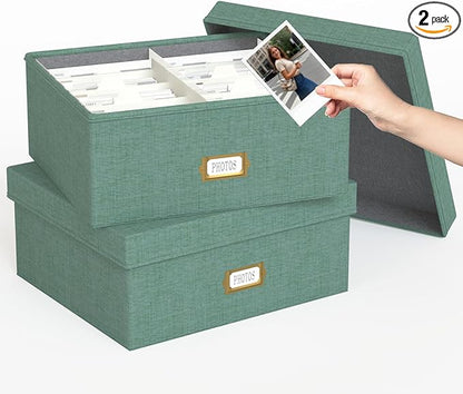 Decorative Photo Storage Box by JOLENSOY