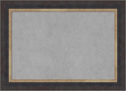 Amanti Art Black Framed Magnetic Board 21x29 Medium Vision Board by AmantiArt