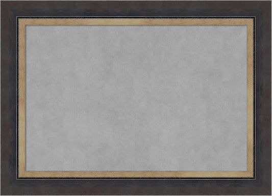 Amanti Art Black Framed Magnetic Board 21x29 Medium Vision Board by AmantiArt