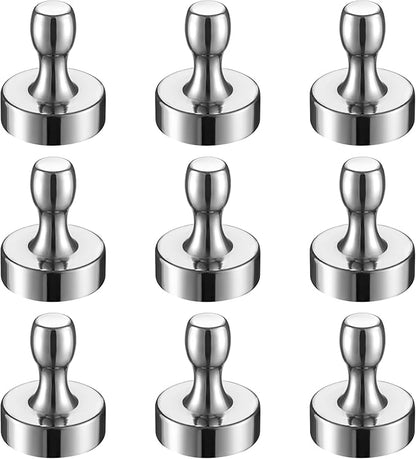 BTLIN Heavy Duty Fridge Magnets Extra Strong, Large Magnetic Push Pins by BTLIN
