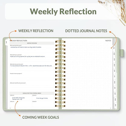 SUNEE 2026 Planner 5.9" x 8.3" – Dated Productivity Planner - Image 3