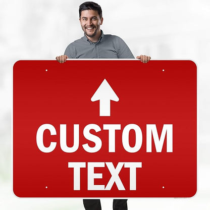 Custom Arrow, Custom Directional Sign, Up Arrow, 36x48 Inches, Reflective - Image 2