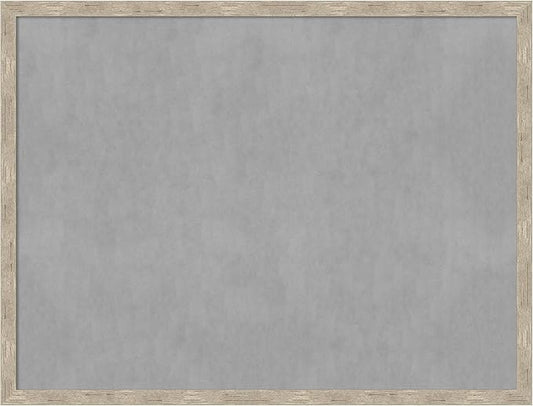 Amanti Art Silver Framed Magnetic Board 19x25 Medium Vision Board by AmantiArt