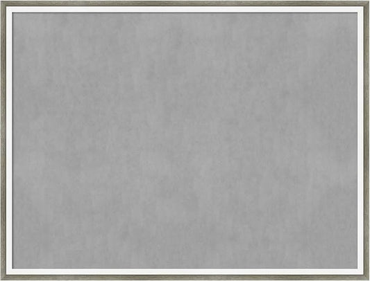 Amanti Art Silver Framed Magnetic Board 19x25 Medium Vision Board by AmantiArt