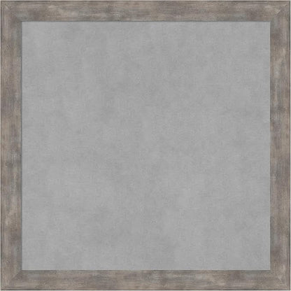Amanti Art Silver Framed Magnetic Board 23x23 Medium Vision Board by AmantiArt