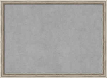 Amanti Art Silver Framed Magnetic Board 22x30 Medium Vision Board by AmantiArt