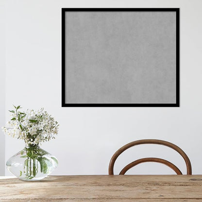 Amanti Art Black Framed Magnetic Board 21x25 Medium Vision Board - Image 5