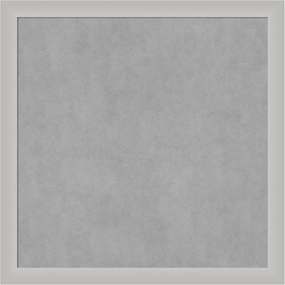 Amanti Art Silver Framed Magnetic Board 27x27 Medium Vision Board by AmantiArt