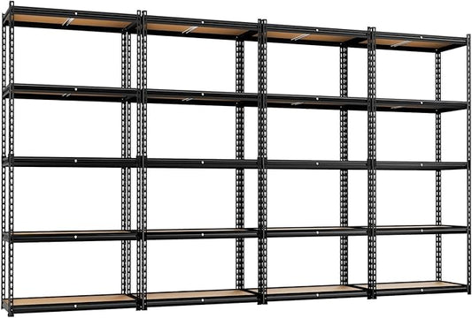 LEVELEVE 5-Tier Storage Shelving Unit, 2020 lbs Capacity, Heavy Duty Adjustable by Enjoyyourlife