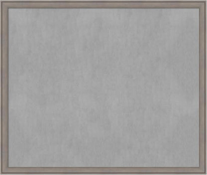 Amanti Art Grey Framed Magnetic Board 43x51 Oversize Vision Board by AmantiArt