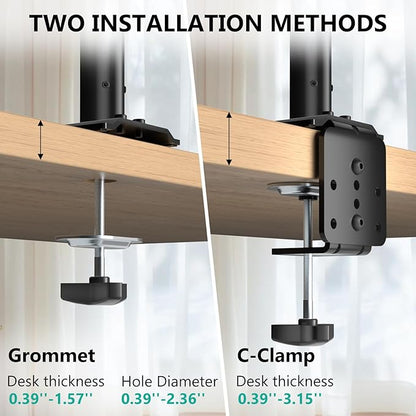 WALI Single Long Monitor Arm - Image 9